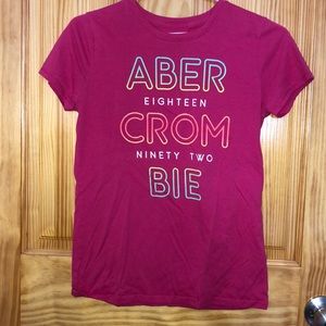 Abercrombie and kids girls tee